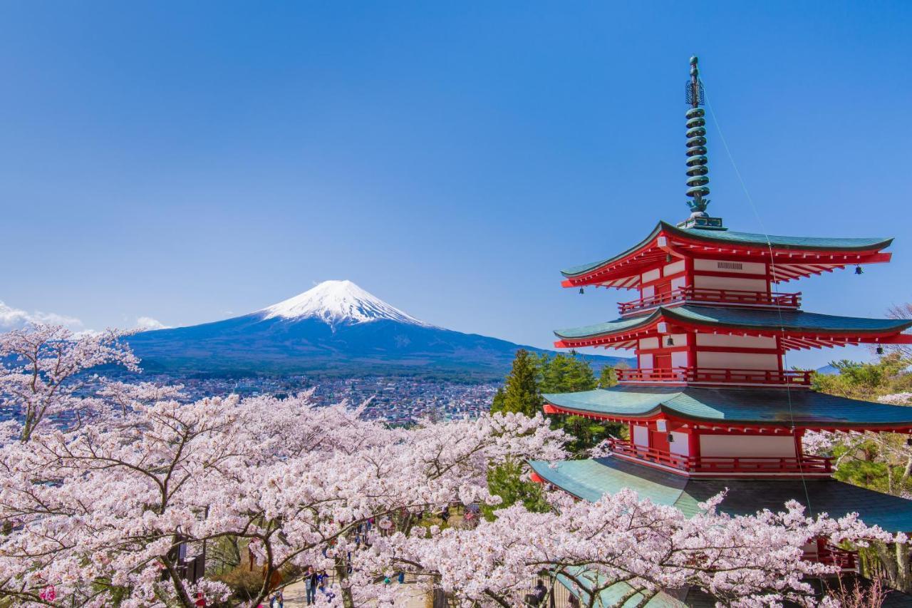 Mt Fuji Glamping Tourist Villa Kawaguchiko Fujikawaguchiko Exterior photo